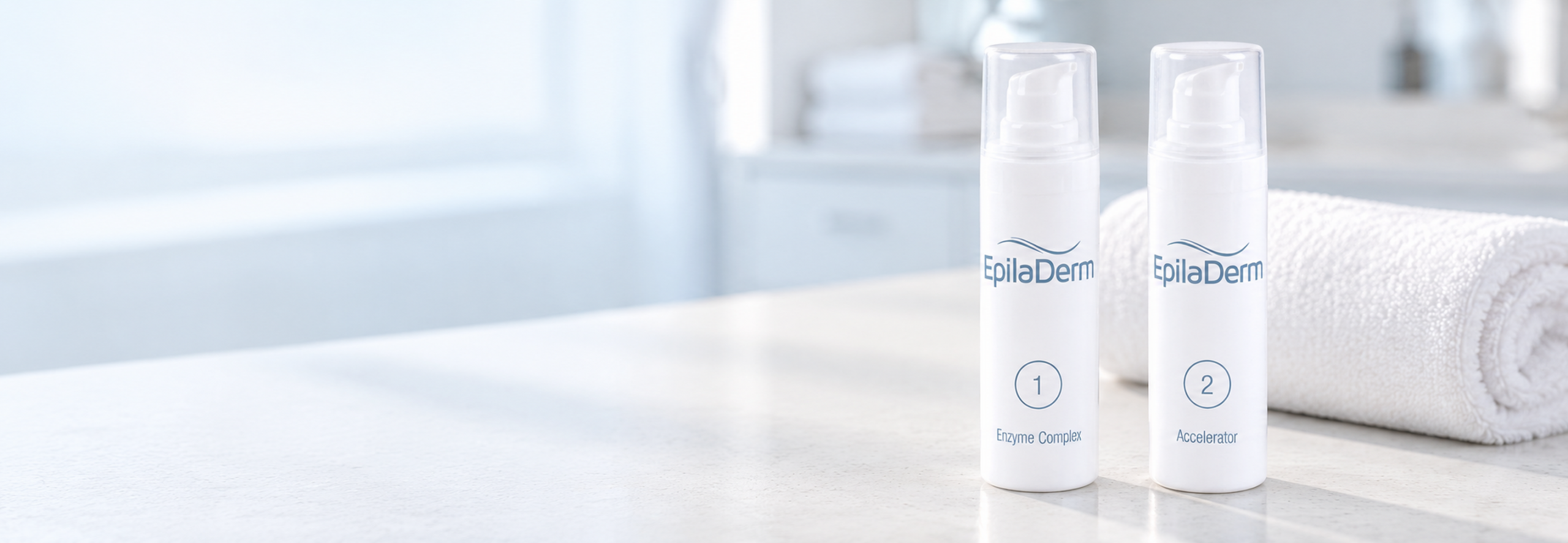 EpilaDerm Enzyme Complex and Accelerator in a professional clinic